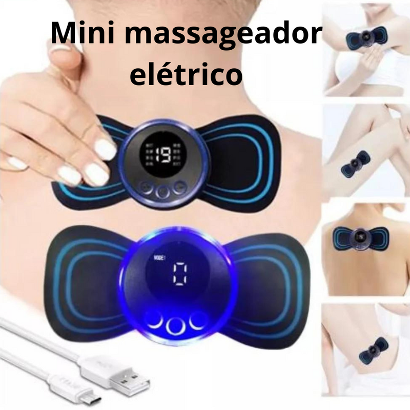 ➡️💆‍♂️Mini Massageador Portátil Elétrico 👈✨