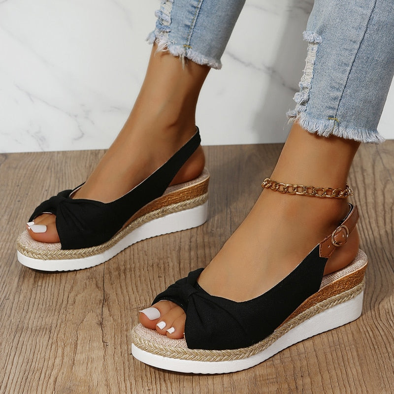 ✨👡 Sandalia Ortopédica Plataforma Gladiadora ✨