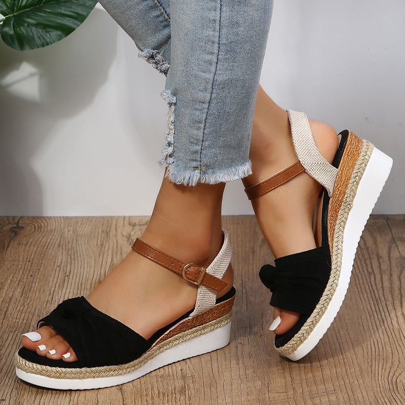 ✨👡 Sandalia Ortopédica Plataforma Gladiadora ✨